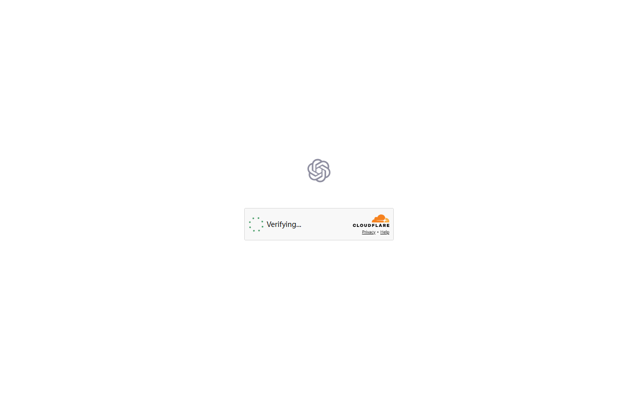 ChatGPT 官网截图
